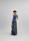 Sheez Backless Padded Tank