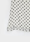 Mine Chiffon Frill Dot Midi Skirt