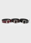 Stoop Stud Wide Leather Belt