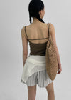 [MADE] Easy Backless Strap Sleeveless (Inbuilt Cap)