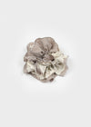 Bananing Check Big Scrunchie