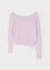 Marshan Asymmetric Off-Shoulder Summer Knit