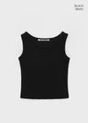 [MADE] Easy Basic U-neck Sleeveless (Cap-in)