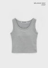 [MADE] Easy Basic U-neck Sleeveless (Cap-in)