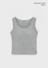 [MADE] Easy Basic U-neck Sleeveless (Cap-in)