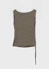 [MADE] Cosette Unbalanced Ribbon Sleeveless