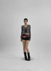 Stoop Stud Wide Leather Belt