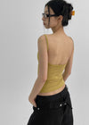 Sheez Backless Padded Tank