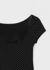 [MADE] Lihi Dot Backless Short Sleeve T-shirt