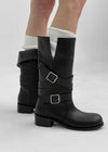 Partikan Two-Way Buckle Mid Boots