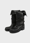 Partikan Two-Way Buckle Mid Boots