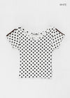[MADE] Spitty Dot Print Short Sleeve T-shirt