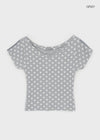 [MADE] Spitty Dot Print Short Sleeve T-shirt