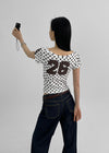 [MADE] Spitty Dot Print Short Sleeve T-shirt