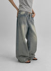 [MADE] Pullup Wide Denim Pants