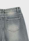 [MADE] Pullup Wide Denim Pants