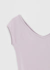 [MADE] Lensha V-Neck Cap Short Sleeve T-shirt
