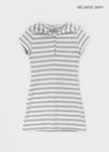 [MADE] Lyon Stripe Hood Mini Dress