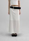 [MADE] Shamel Nylon Long Skirt