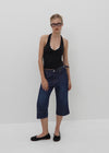 [MADE] Kochan Buckle 3/4 Semi Bootcut Denim Pants