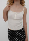 [MADE] Chiti Punching Lace Sleeveless Top (Set Available)