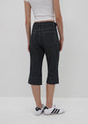 [MADE] Kochan Buckle 3/4 Semi Bootcut Denim Pants