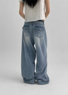 [MADE] Noella Pocket Oversized Denim Pants