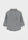 [MADE] Leche 3/4 Sleeve Check Shirt