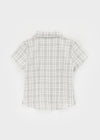 [MADE] Rorosy Check Short Sleeve Blouse