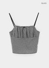 [MADE] Cotia Check Sleeveless Blouse