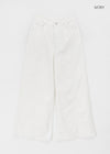 Duas Seamline Wide Cotton Pants