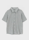 [MADE] RUTE Summer Checkered Short-Sleeved Shirt