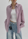 [MADE] Cooloo Summer Oversized Fit Checkered Shirt