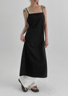 Toomeet Layered Ribbed Bootcut Banding Pants