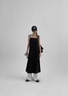 Toomeet Layered Ribbed Bootcut Banding Pants
