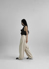 [MADE] Coffin Buckle Detail Cotton Balloon Pants
