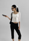 Helderby Slit Capri Pants