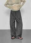 [MADE] Per Summer Stripe Banding Pants