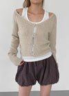 [MADE] Herish Linen Knit Cardigan