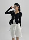 [MADE] Dikit Oversized Cotton Bermuda Pants with Elastic Waist