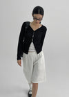[MADE] Dikit Oversized Cotton Bermuda Pants with Elastic Waist