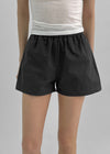 [MADE] Dikit Cotton Elastic-Waist Shorts
