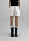 [MADE] Dikit Cotton Elastic-Waist Shorts