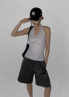[MADE] Dikit Oversized Cotton Bermuda Pants with Elastic Waist