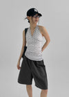 [MADE] Dikit Oversized Cotton Bermuda Pants with Elastic Waist