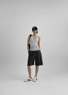 [MADE] Dikit Oversized Cotton Bermuda Pants with Elastic Waist