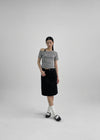 [MADE] Kipki Buckle Cotton Midi Skirt
