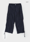 Lesher Two-Way Nylon Wide Cargo Pants
