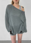 [MADE] Leret Summer Boatneck Oversized Knit