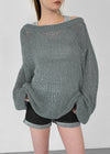 [MADE] Leret Summer Boatneck Oversized Knit